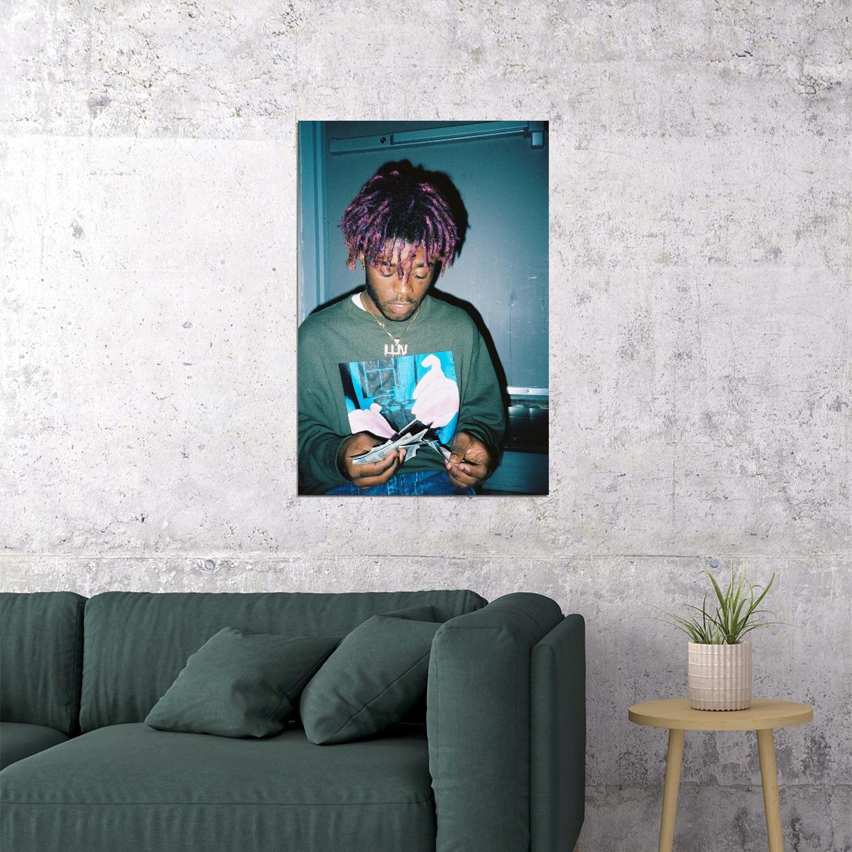 Lil Uzi Vert Rap Music Poster Rapper Wall Art