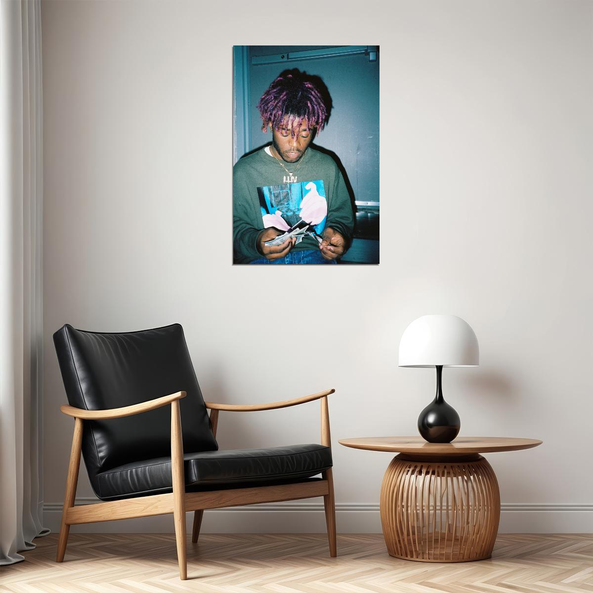 Lil Uzi Vert Rap Music Poster Rapper Wall Art