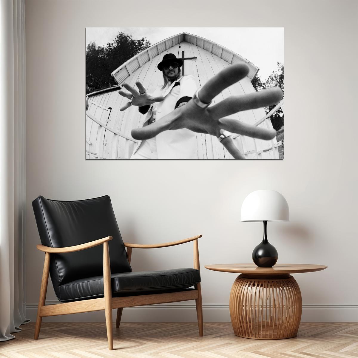 Kid Cudi Speedin' Bullet 2 Heaven Album Cover Art Music Poster Rap Wall Print