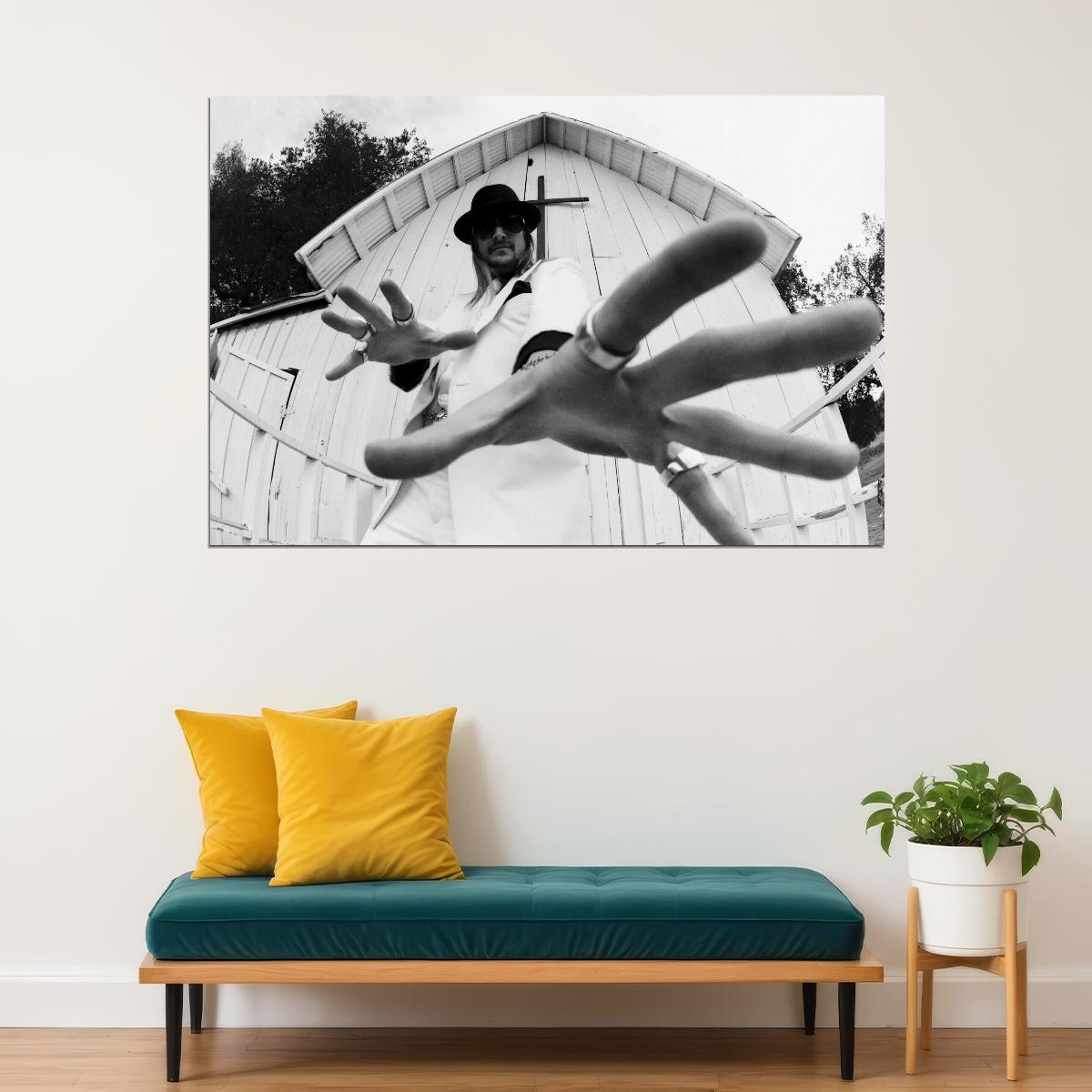 Kid Cudi Speedin' Bullet 2 Heaven Album Cover Art Music Poster Rap Wall Print