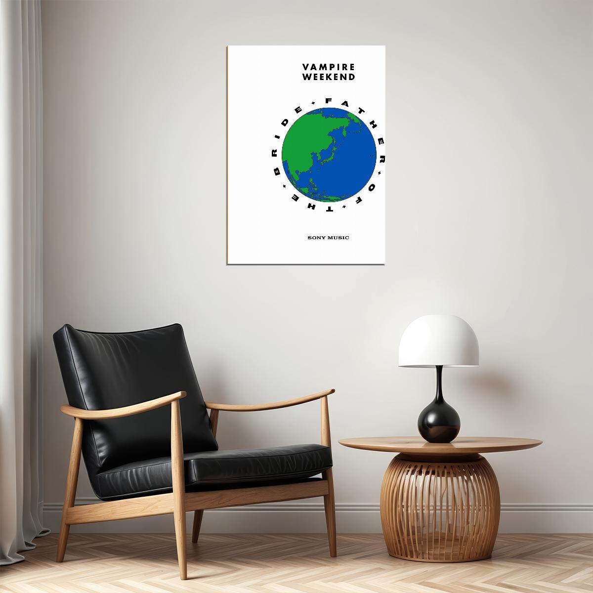 Vampire Weekend Father Of The Bride Album Cover Art Rock Music Poster Iconic Indie Band - xonomax