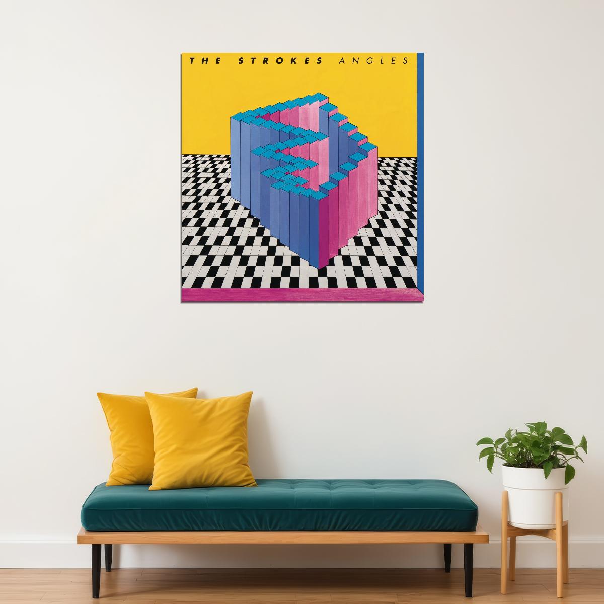 The Strokes Angles Album Cover Art Music Poster Iconic Rock Band Print