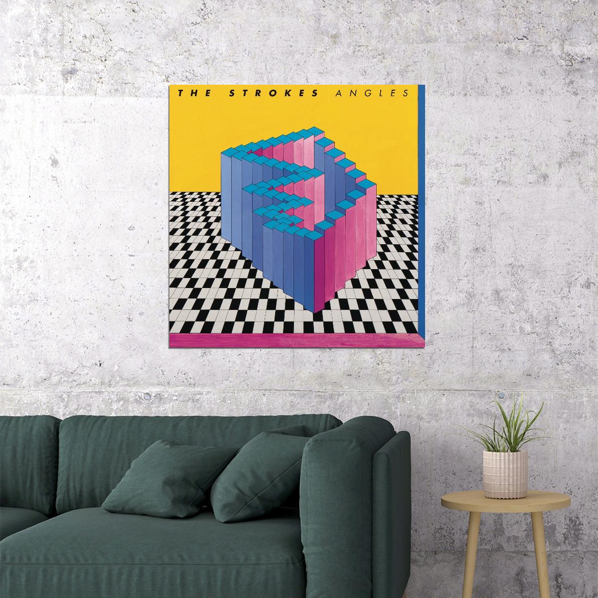 The Strokes Angles Album Cover Art Music Poster Iconic Rock Band Print