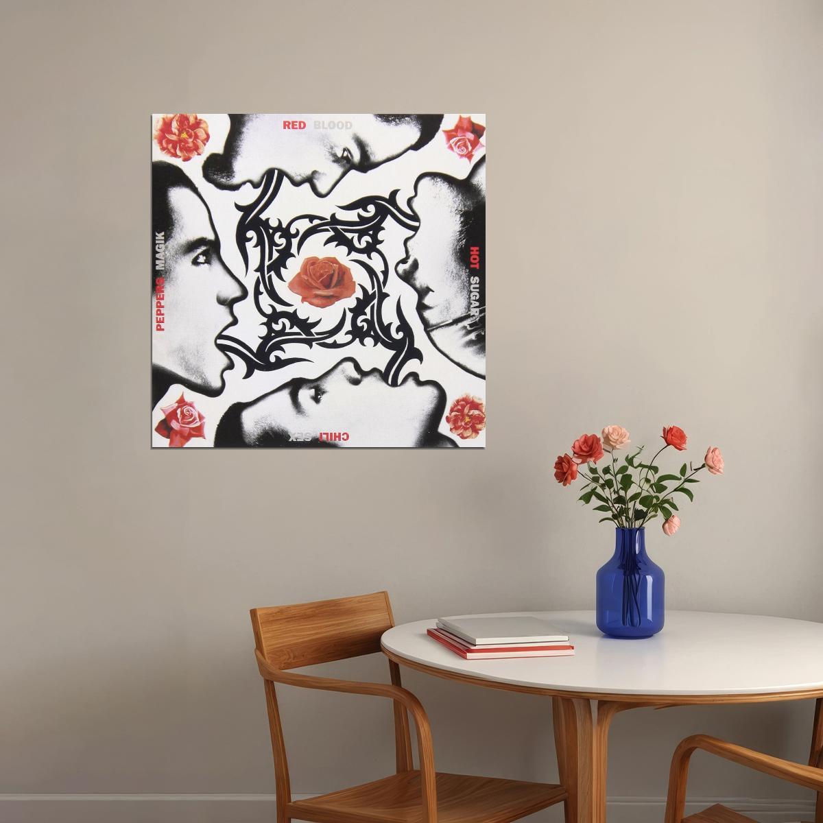 Red Hot Chili Peppers Blood Sugar Sex Magik Album Cover Art Rock Music Poster Band Wall Print