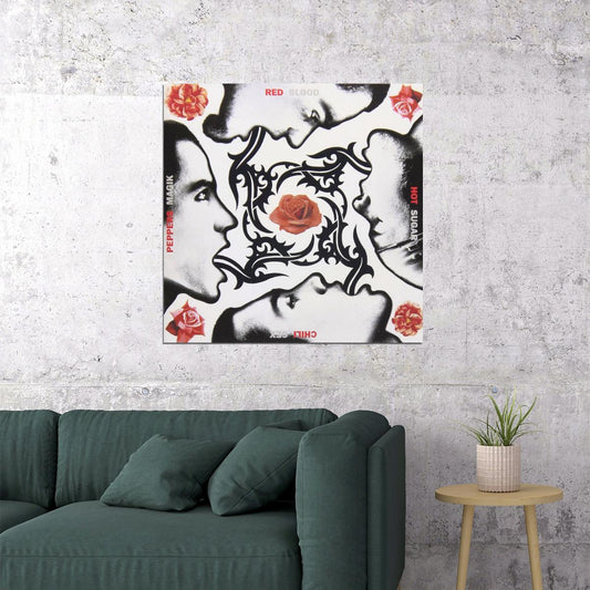 Red Hot Chili Peppers Blood Sugar Sex Magik Album Cover Art Rock Music Poster Band Wall Print - xonomax