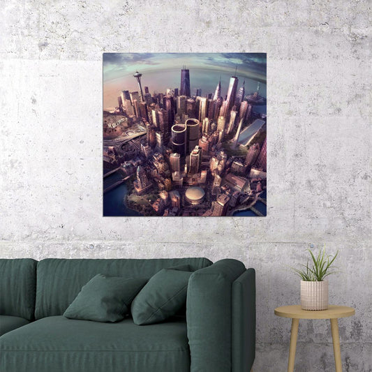 Foo Fighters Sonic Highways Album Cover Art Rock Music Poster Band Music Print - xonomax