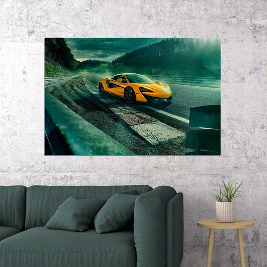 Mclaren Car Poster Sports Vehicle Wall Art Supercar - xonomax