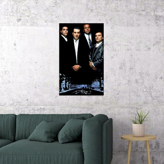 Goodfellas Movie Poster Crime Drama Film Wall Art Classic Cinema Print - xonomax