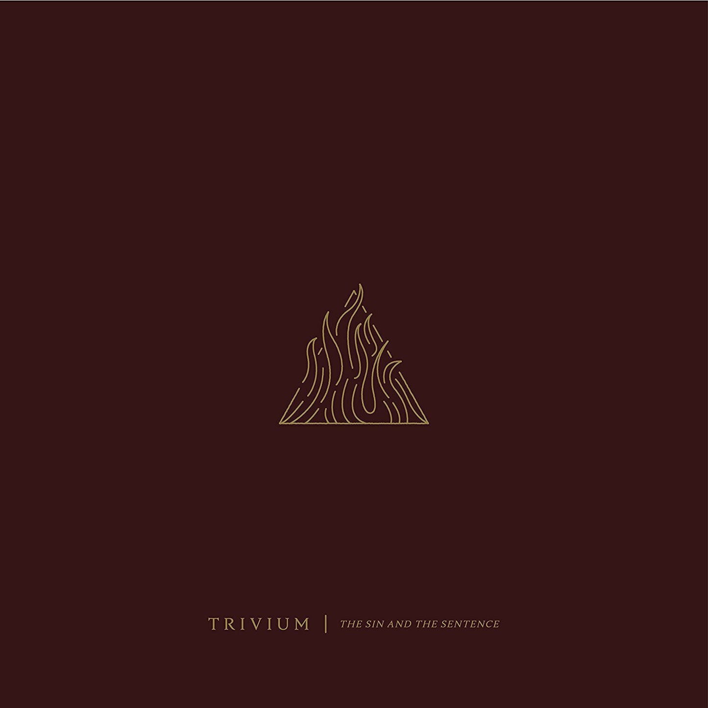 Trivium The Sin And The Sentence Album Cover Art Rock Music Poster Heavy Metal Band Music Print