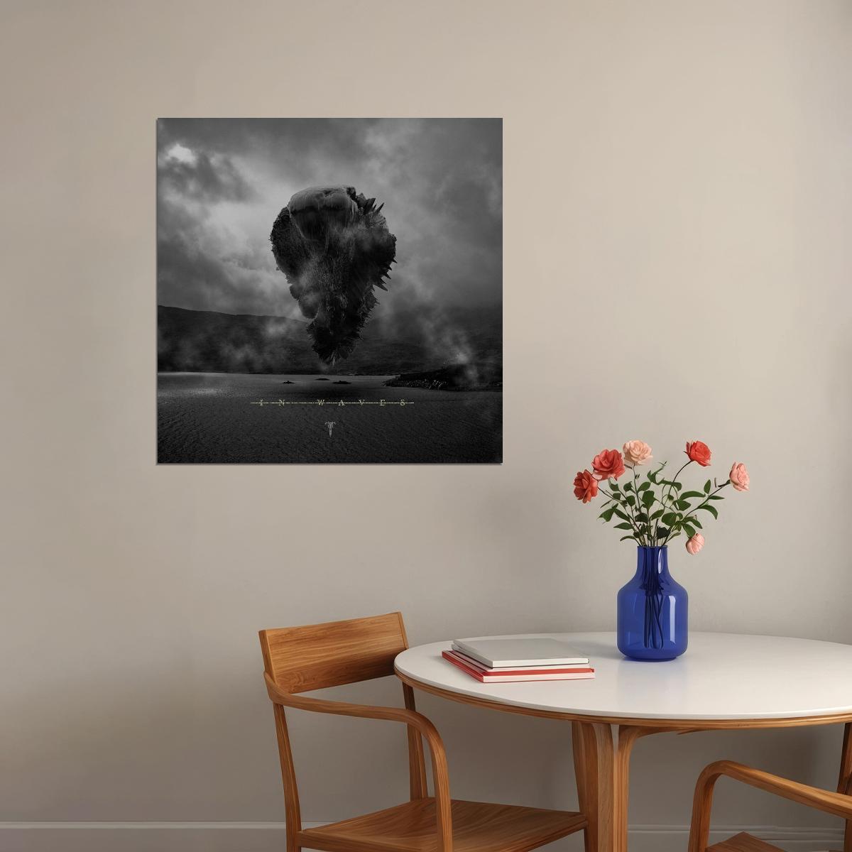 Trivium In Waves Album Cover Art Rock Music Poster Heavy Metal Band Music Print
