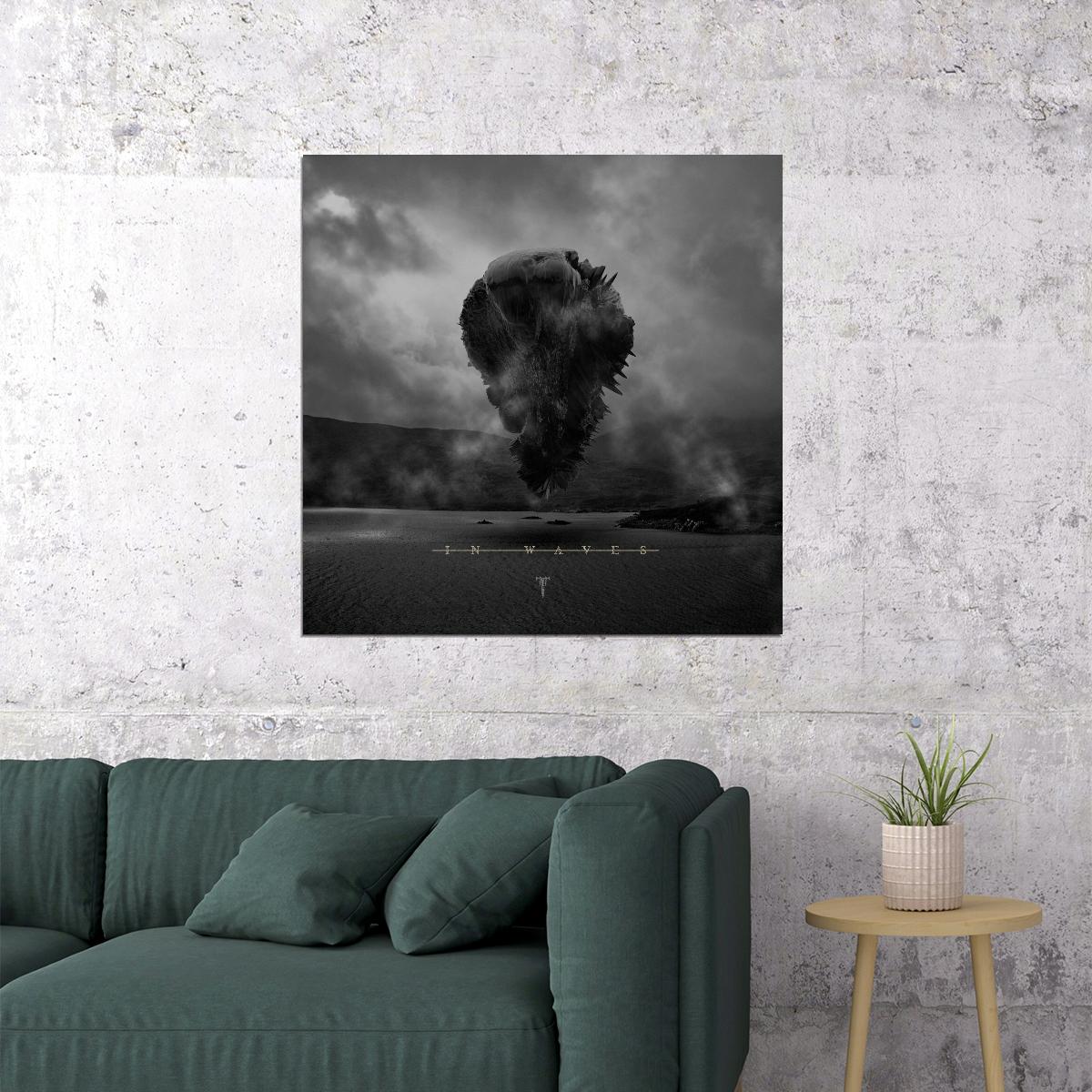 Trivium In Waves Album Cover Art Rock Music Poster Heavy Metal Band Music Print