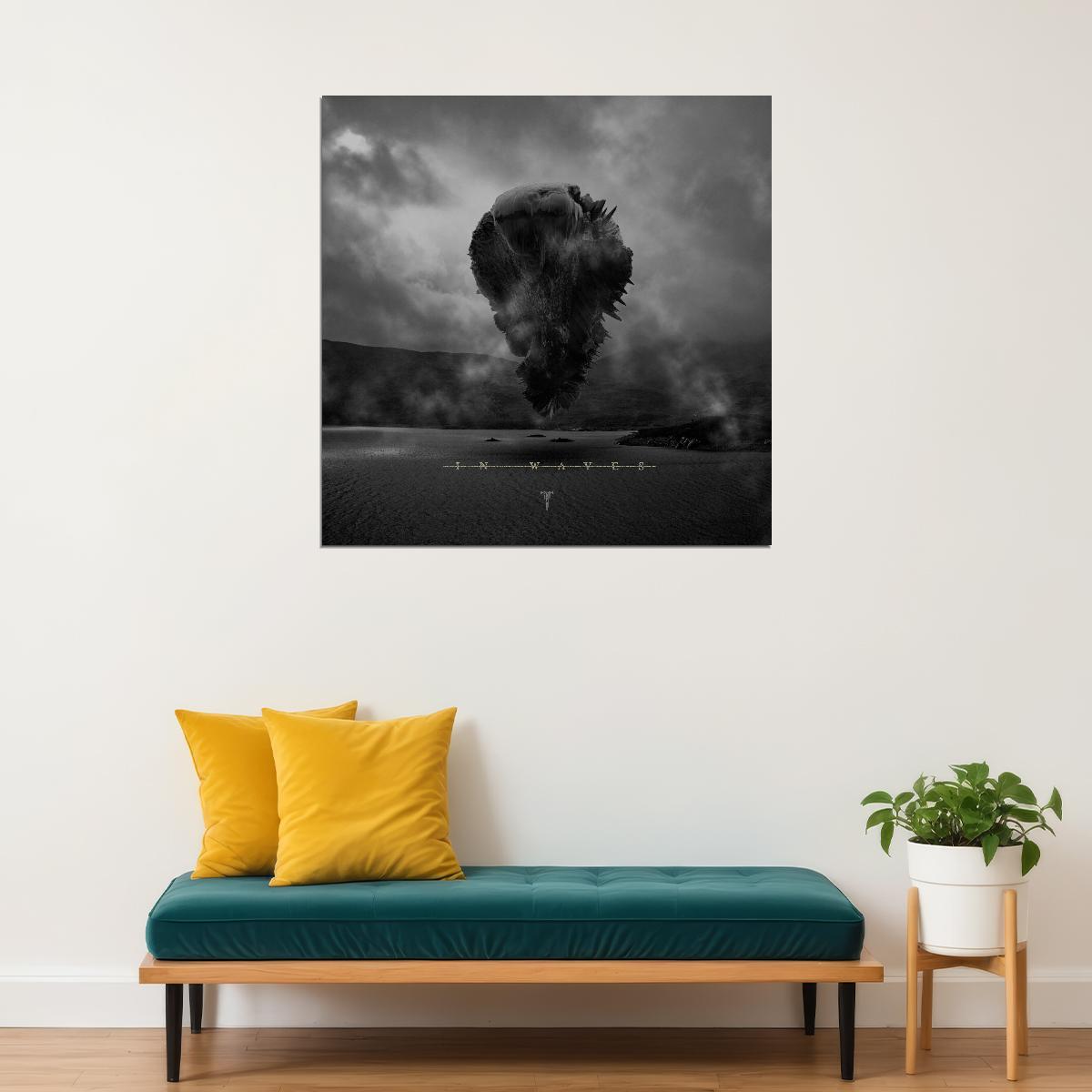 Trivium In Waves Album Cover Art Rock Music Poster Heavy Metal Band Music Print