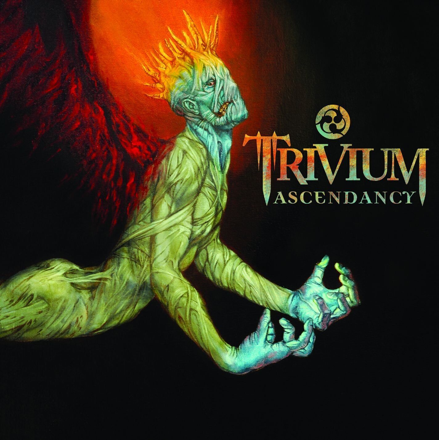 Trivium Ascendancy Album Cover Art Rock Music Poster Heavy Metal Band Music Print