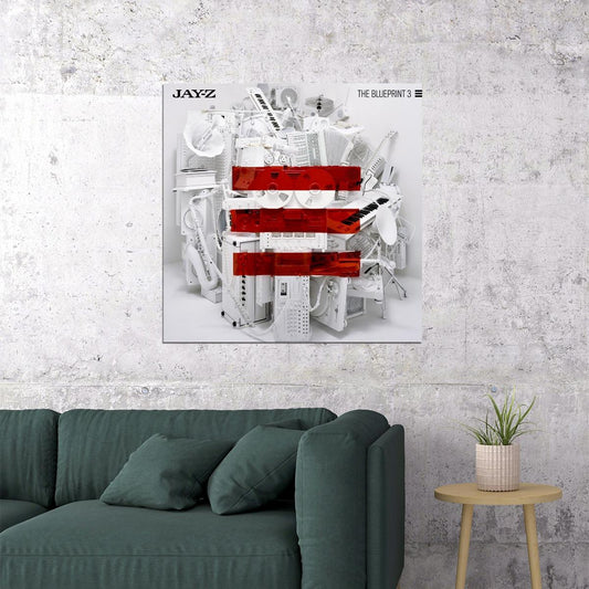 Jay-z Music Poster Rap Hip-hop Artist Wall Art - xonomax