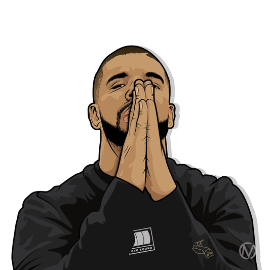 Drake Poster Hip-hop Music Wall Art Rap Artist Print - xonomax