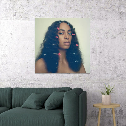 Solange Seat At The Table Album Cover Art Music Poster R&b Singer Wall Print - xonomax