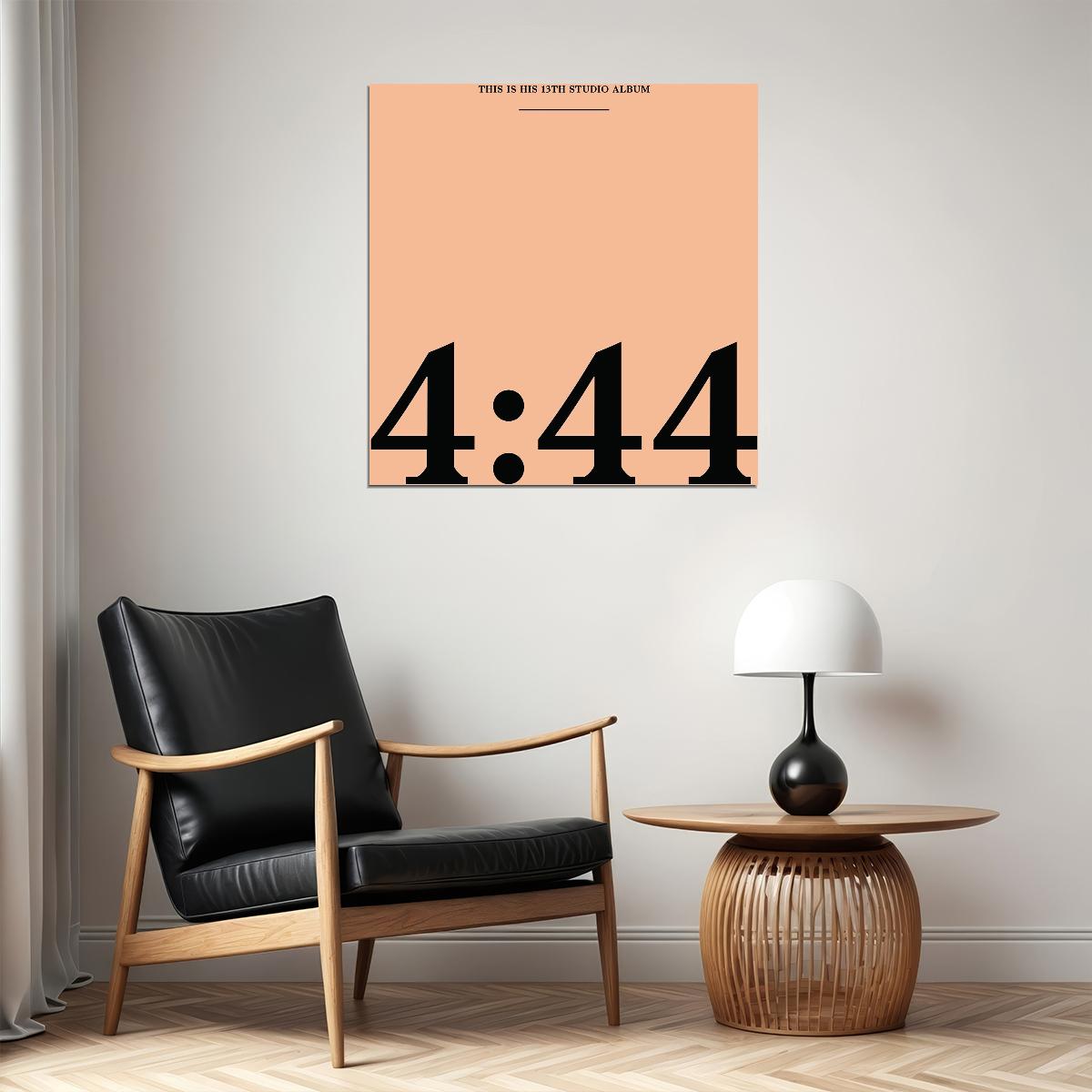 Jay-z 4:44 Album Cover Art Music Poster Rap Wall Print