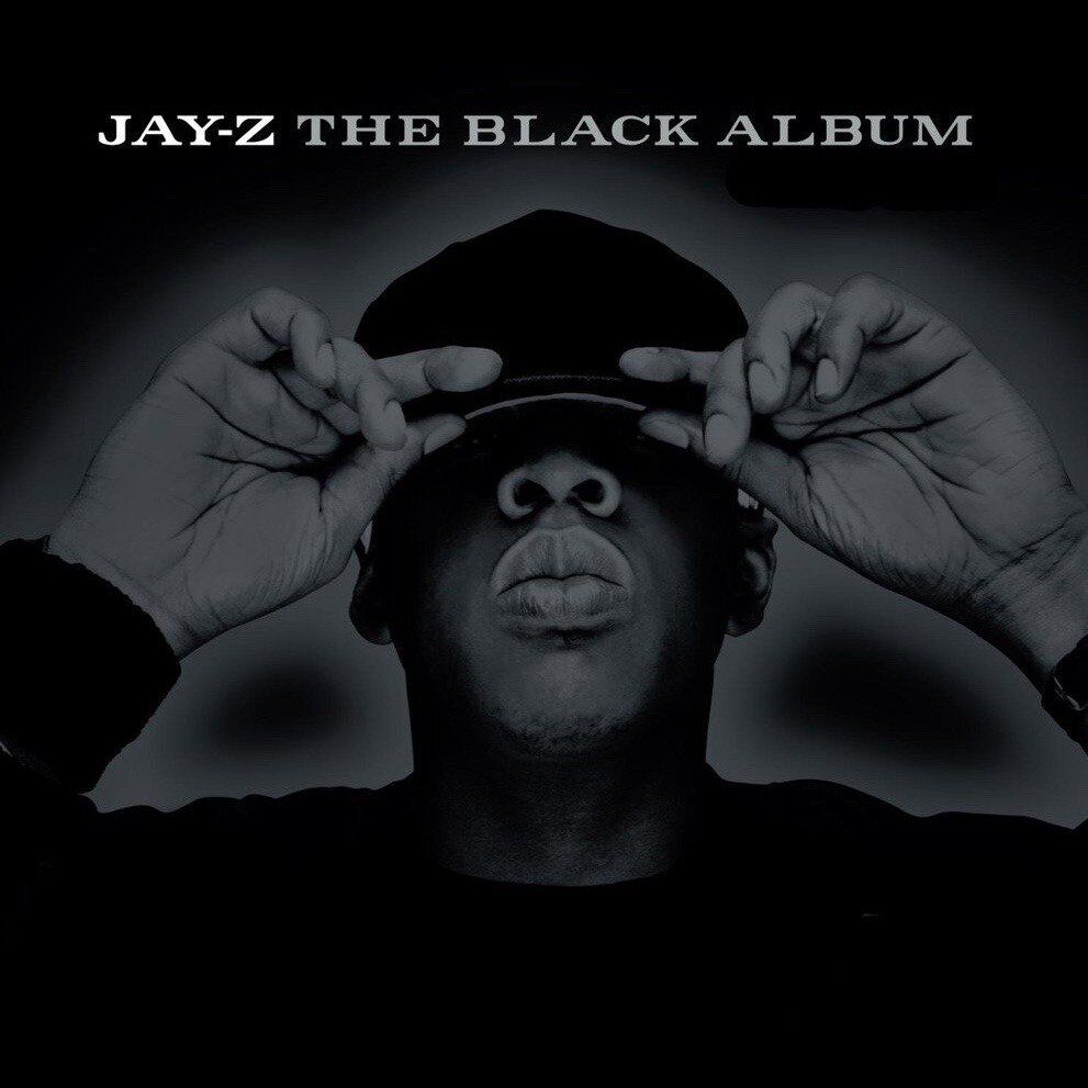 Jay-z The Black Album Album Cover Art Music Poster Rap Wall Print