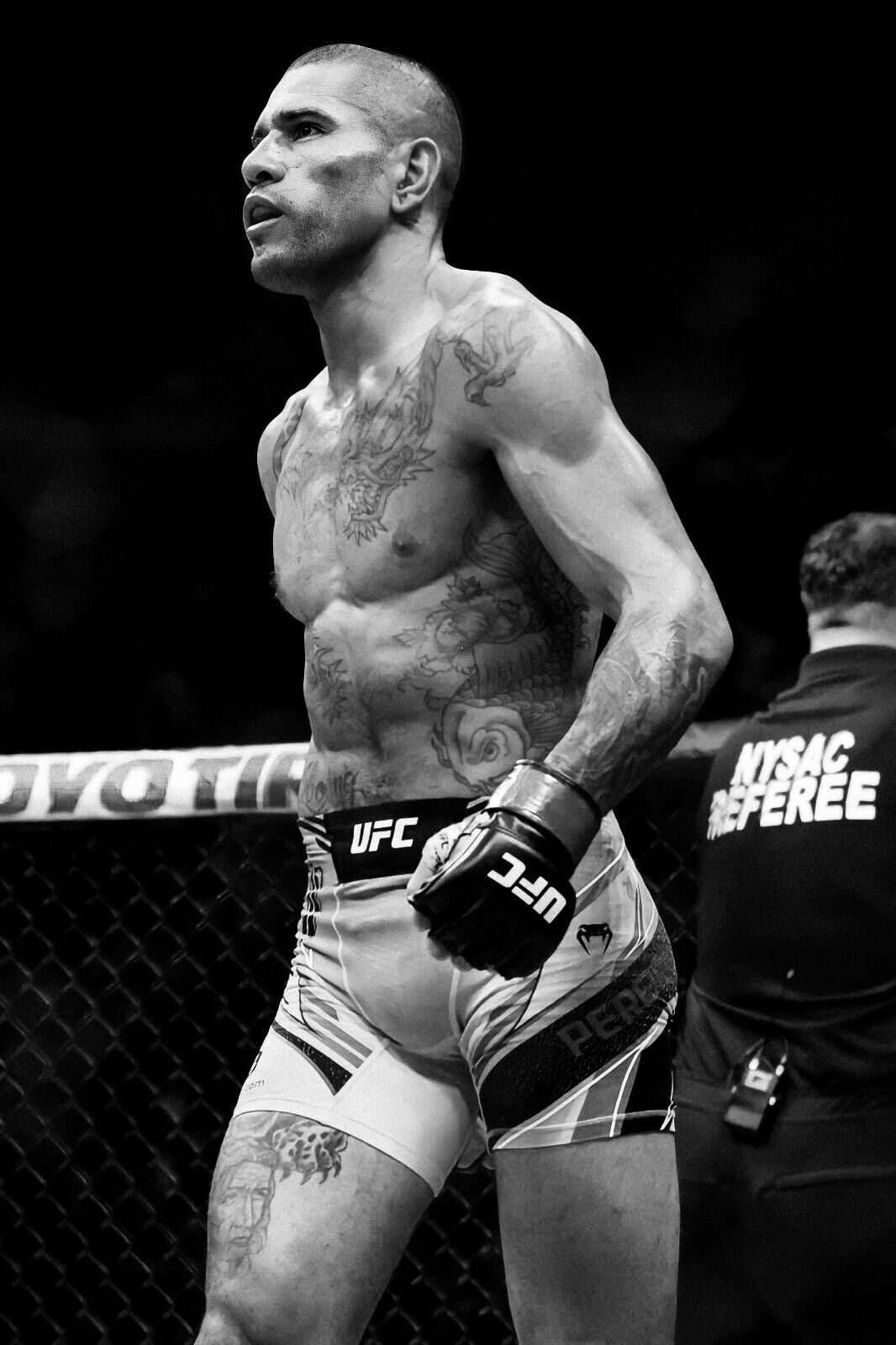 Alex Pereira Poster Mma Fighter Wall Art Ufc Champion Sports Print - xonomax