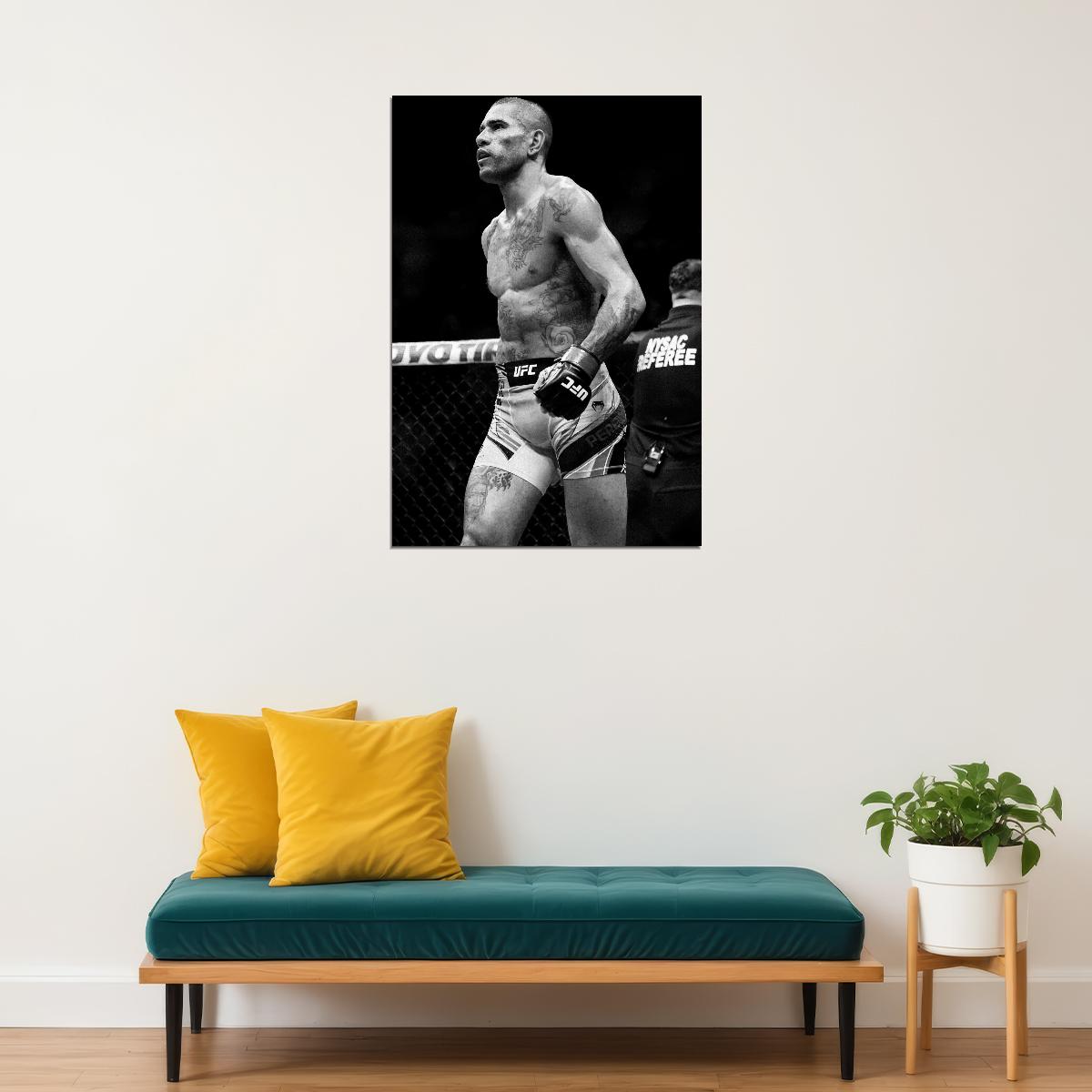 Alex Pereira Poster Mma Fighter Wall Art Ufc Champion Sports Print - xonomax