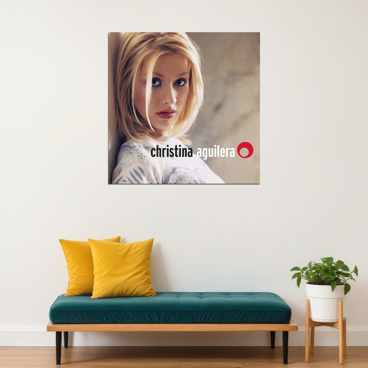 Christina Aguilera Poster 90s 00s Pop Music Wall Art Singer Print - xonomax
