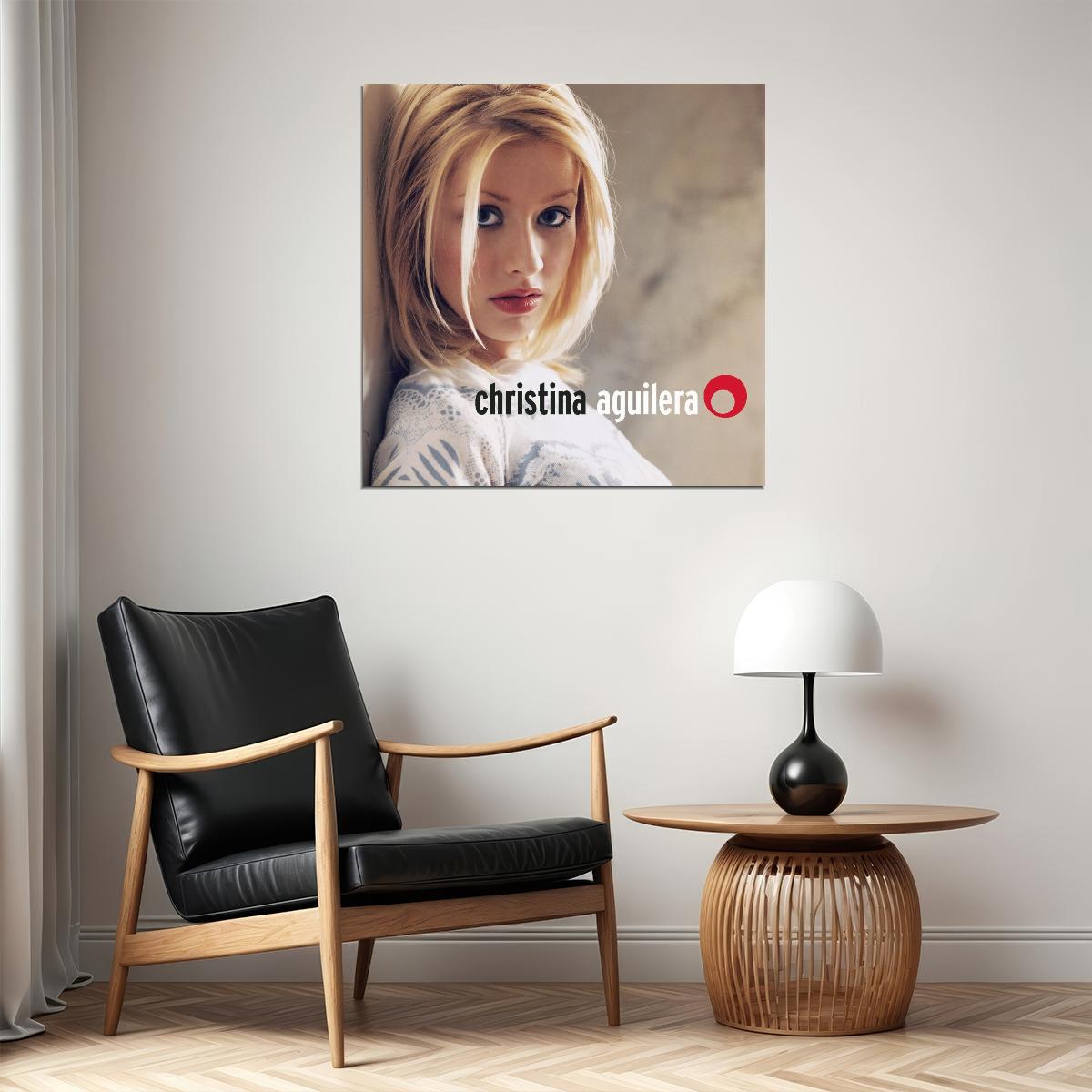 Christina Aguilera Poster 90s 00s Pop Music Wall Art Singer Print - xonomax