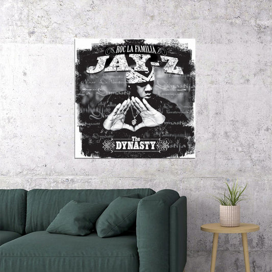Jay-z The Dynasty Album Cover Art Music Poster Rap Wall Print - xonomax
