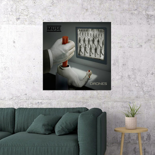 Muse Drones Album Cover Art Music Poster Rock Band Wall Print - xonomax