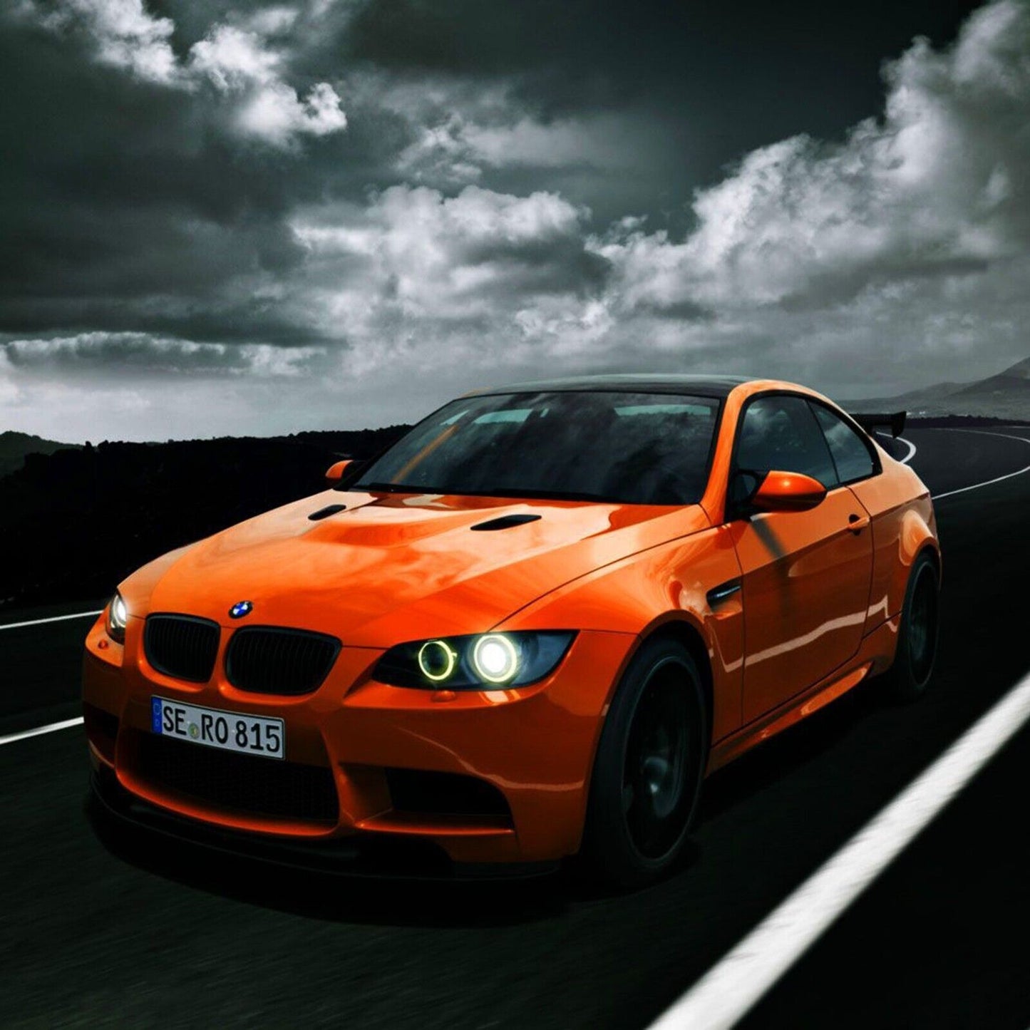 Bmw Poster Luxury Car Wall Art Print