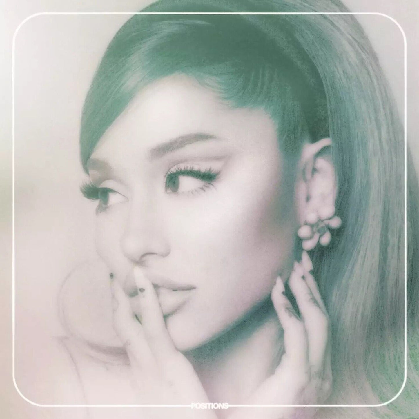 Ariana Grande Album Cover Art Pop Music Poster Wall Art Print