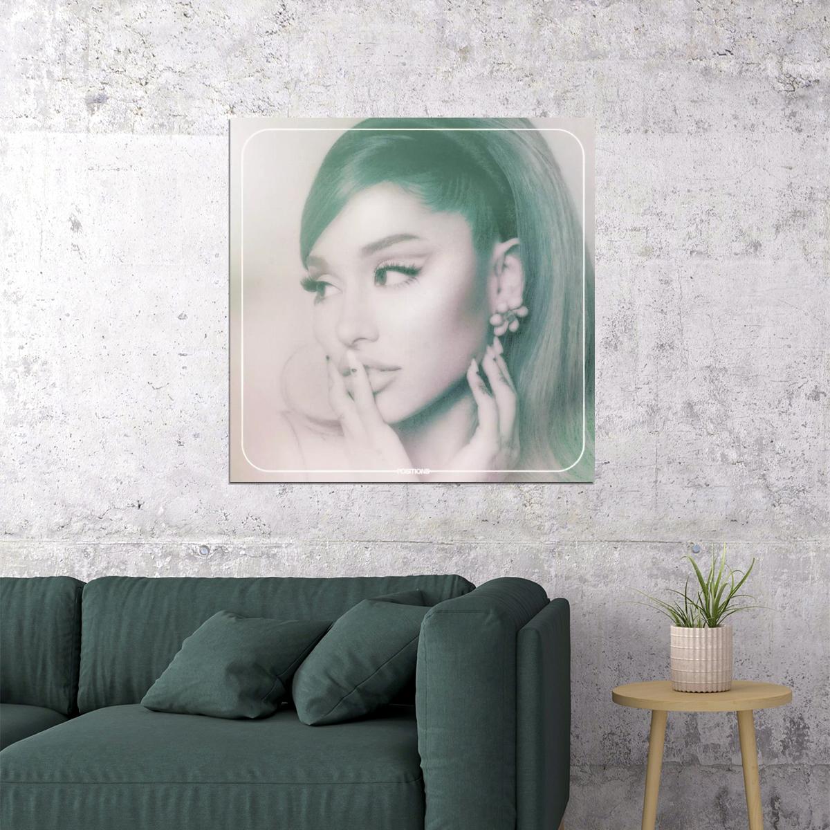 Ariana Grande Album Cover Art Pop Music Poster Wall Art Print