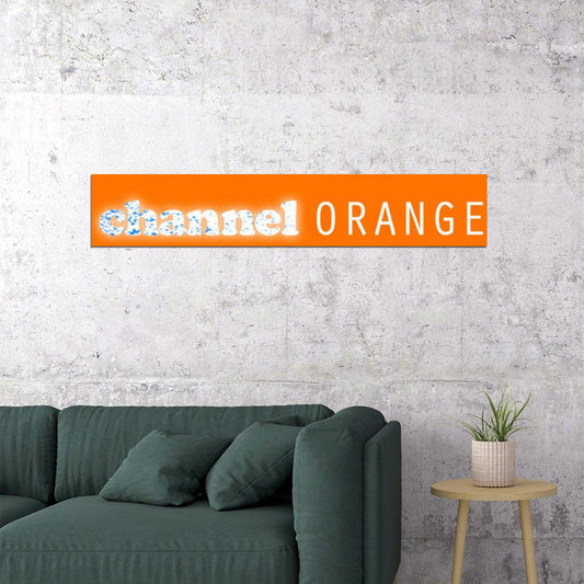 Frank Ocean Channel Orange Album Cover Art R&b Music Poster Alternative Artist Print - xonomax