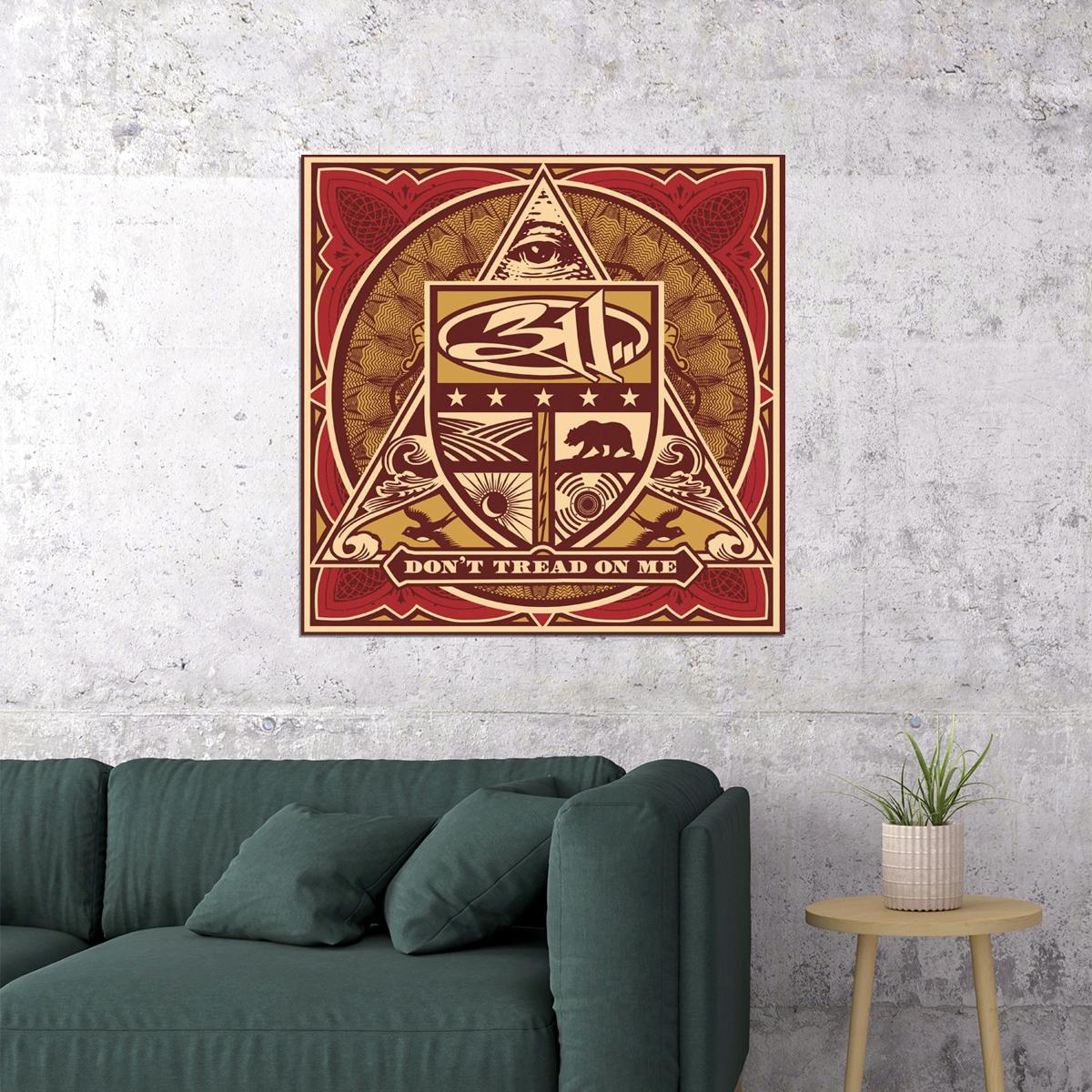 311 Band Poster Alternative Rock Music Wall Art Band Print - xonomax