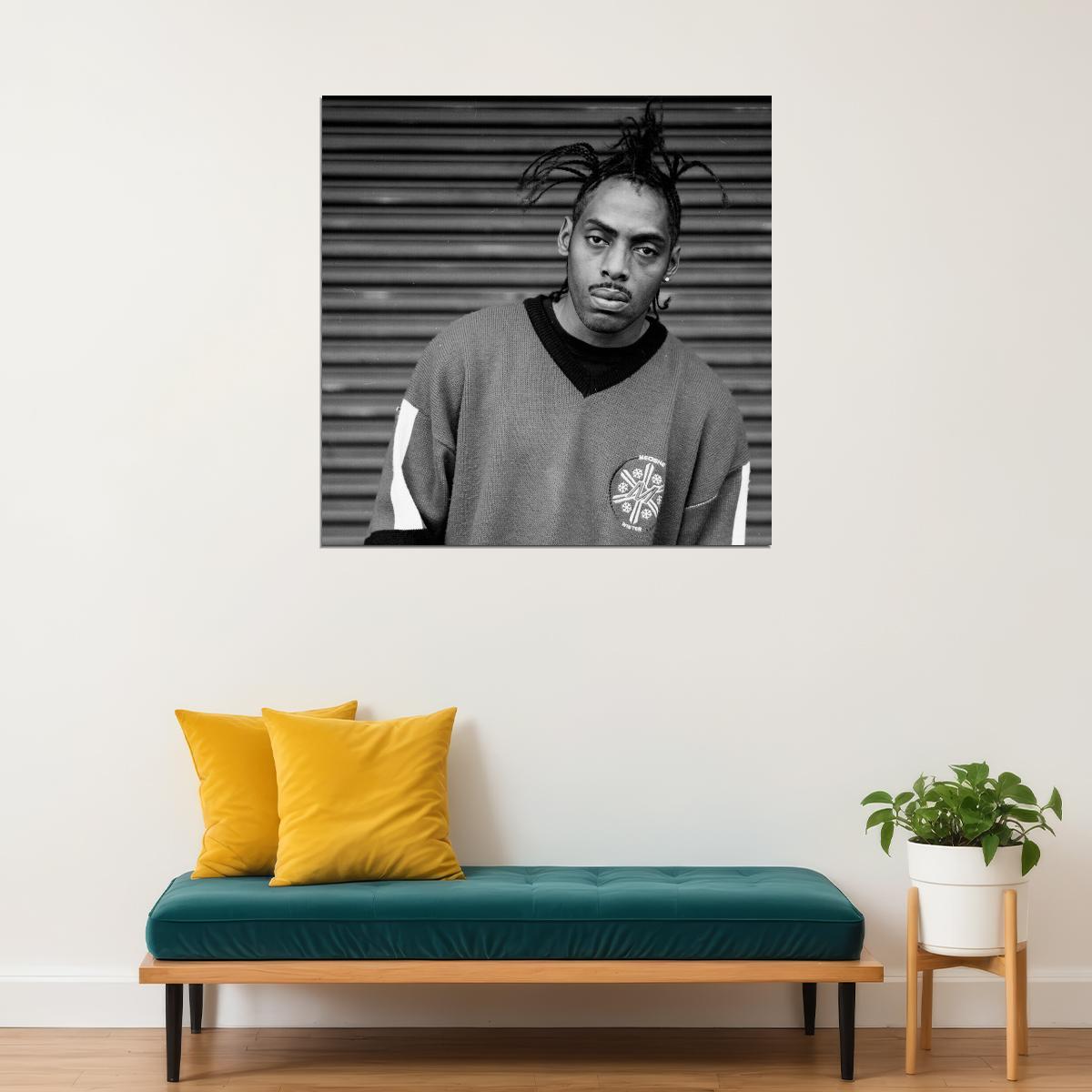 Coolio Poster Hip-hop Music Wall Art Rap Artist Music Print