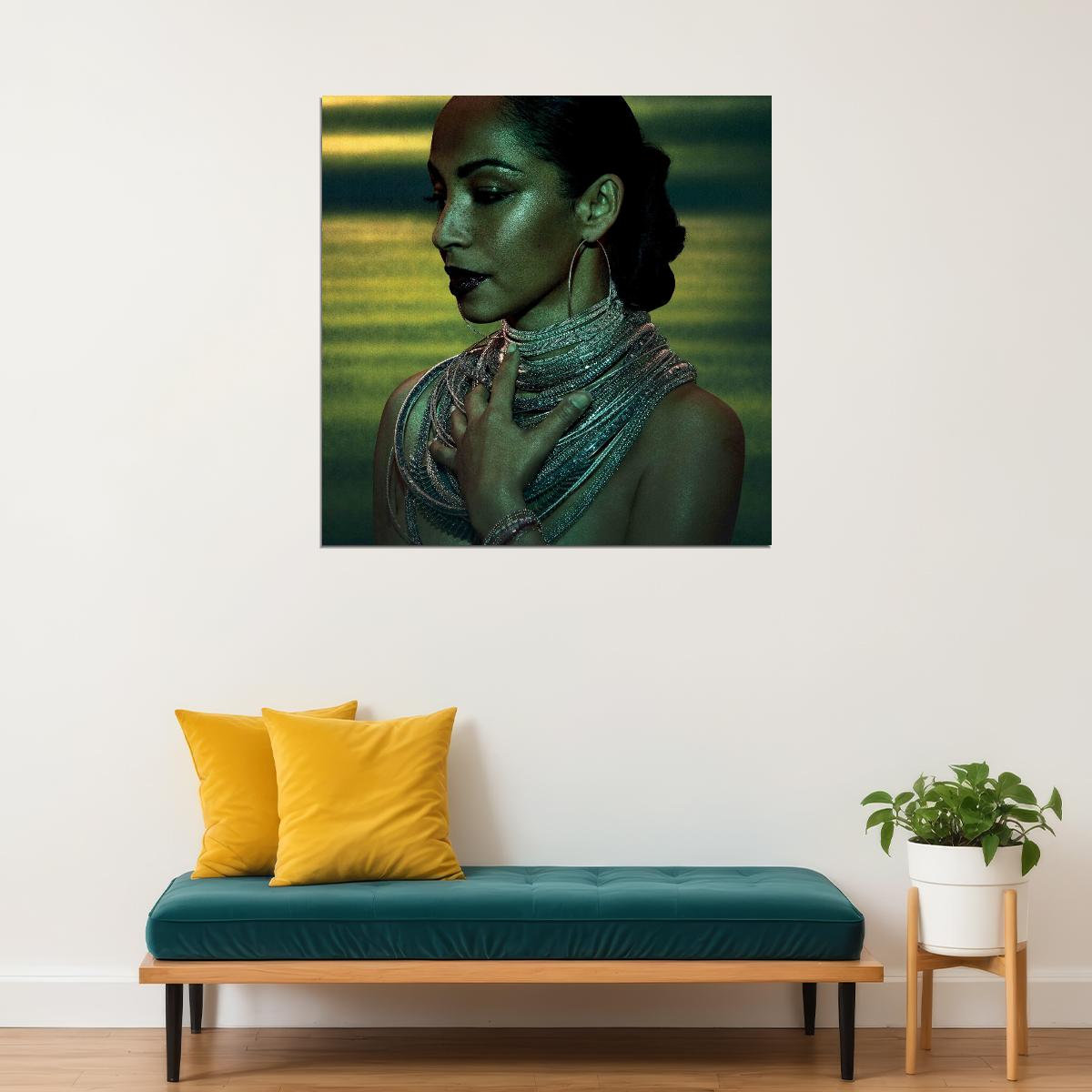 Sade Music Poster Famous Singer 1980s 1990s Wall Print