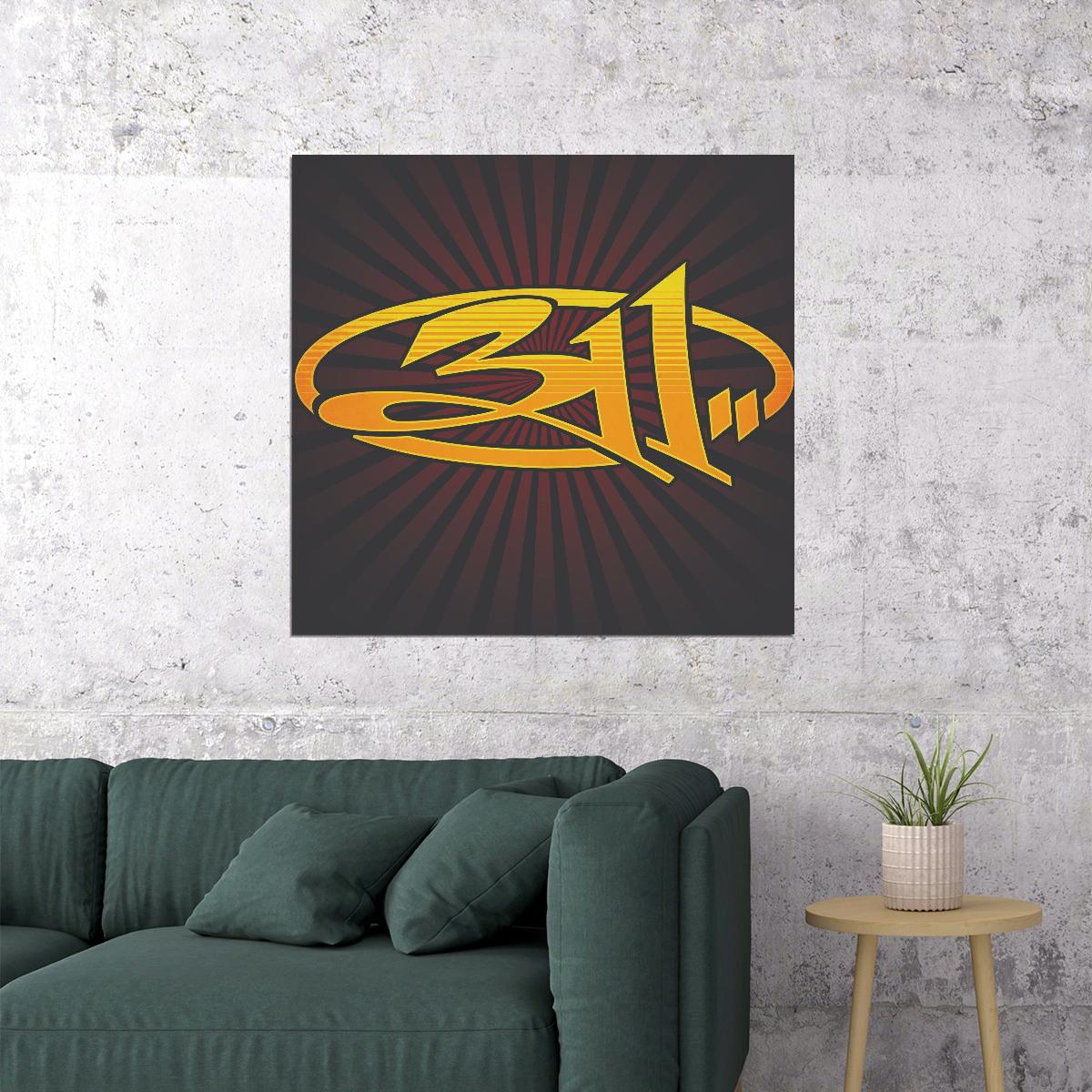311 Band Poster Alternative Rock Music Wall Art Band Print - xonomax