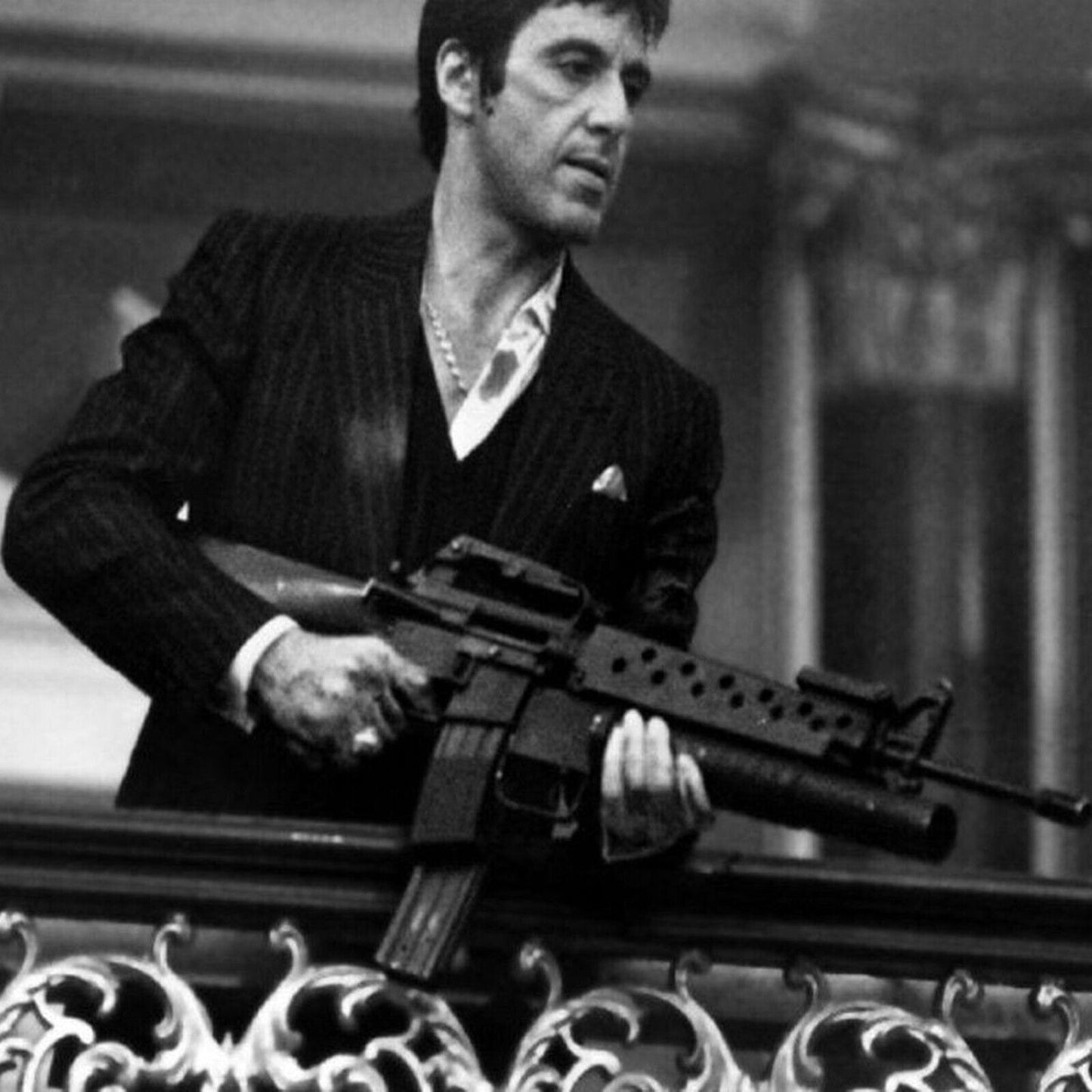 Al Pacino Scarface Movie Poster Crime Film Wall Art Classic Cinema Print - xonomax
