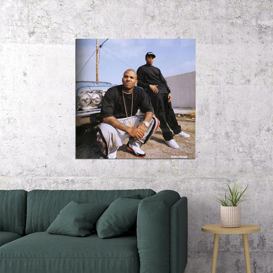Dr. Dre & The Game Collaboration Poster Hip-hop Music Wall Art Rap Artists Music Print - xonomax