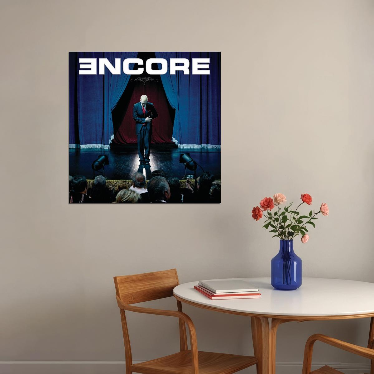Eminem Encore Album Cover Art Hip-hop Music Poster Rap Artist Print - xonomax