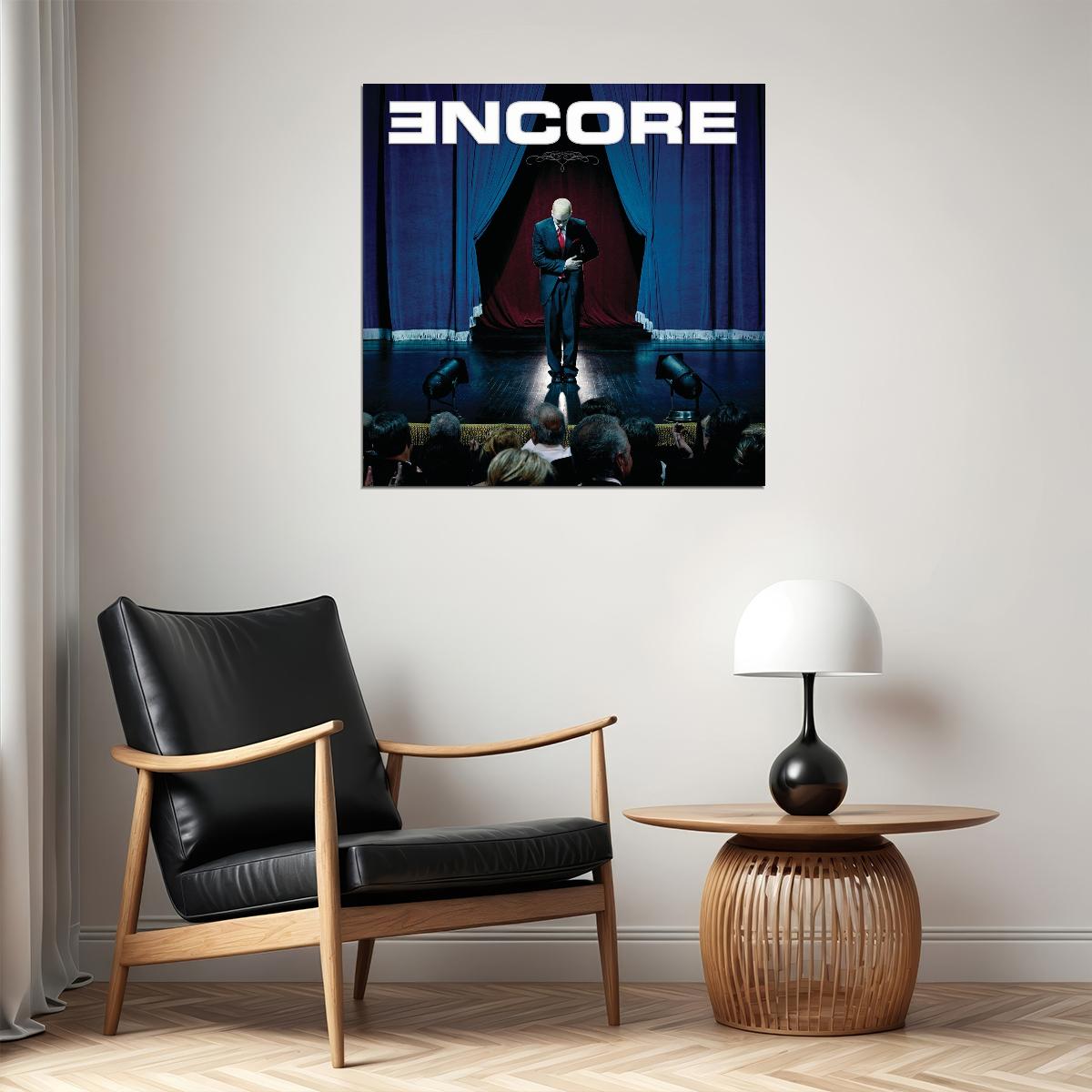 Eminem Encore Album Cover Art Hip-hop Music Poster Rap Artist Print - xonomax