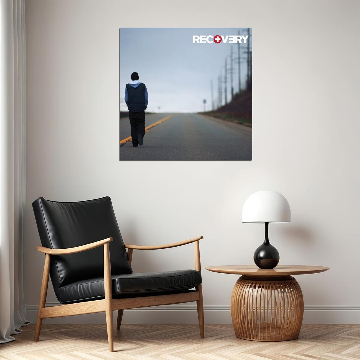 Eminem Recovery Album Cover Art Hip-hop Music Poster Rap Artist Print - xonomax
