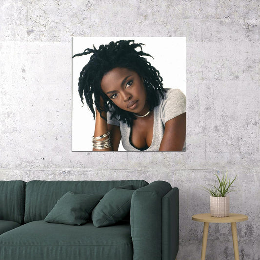 Lauryn Hill Music Poster R&b Rapper Wall Art - xonomax