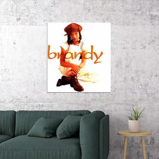 Brandy Poster R&b Music Wall Art Singer-songwriter Print - xonomax