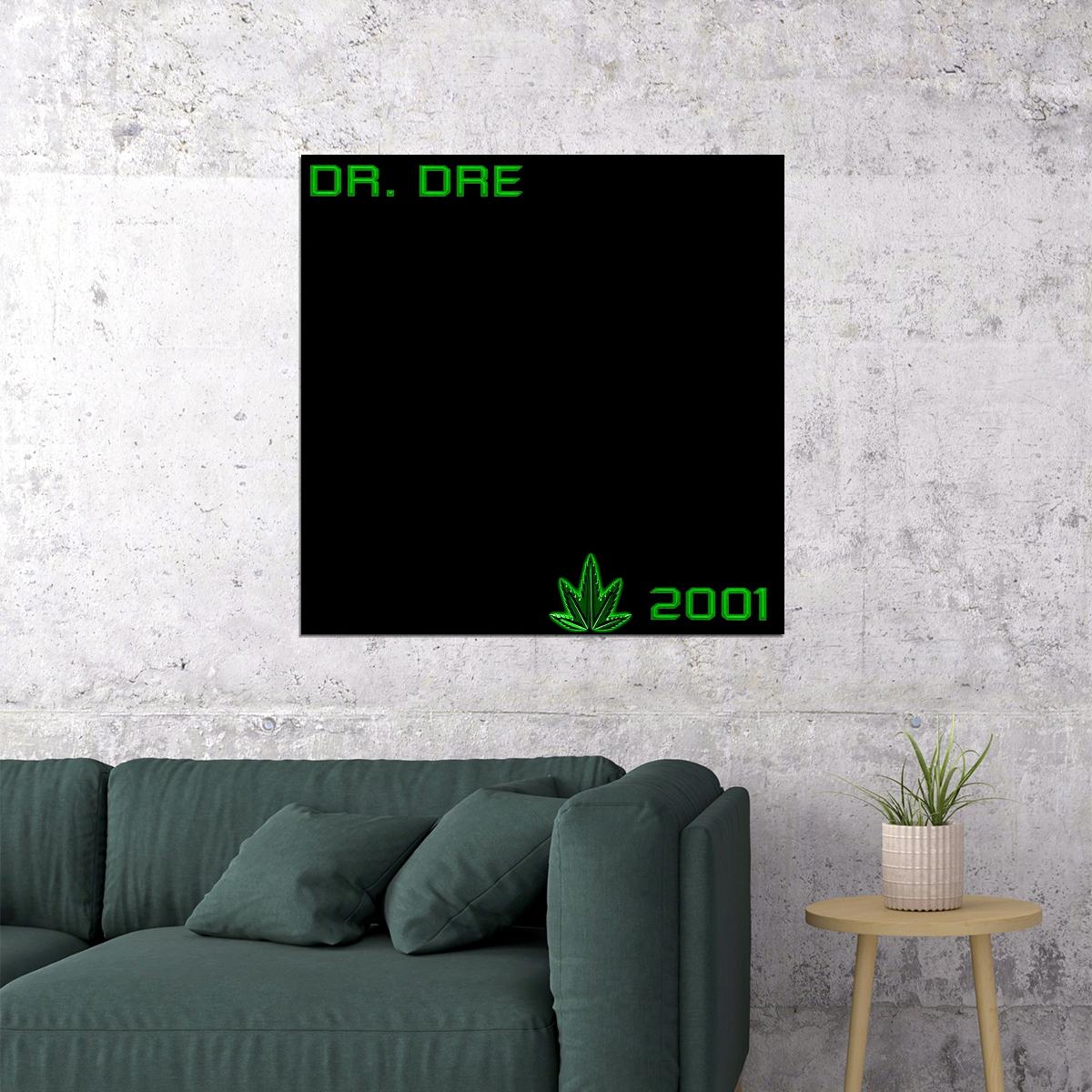 Dr. Dre 2001 Album Cover Art Hip-hop Music Poster Rap Artist Music Print