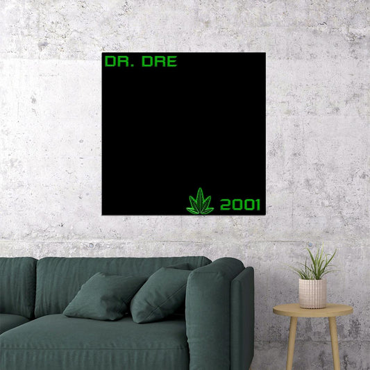 Dr. Dre 2001 Album Cover Art Hip-hop Music Poster Rap Artist Music Print - xonomax