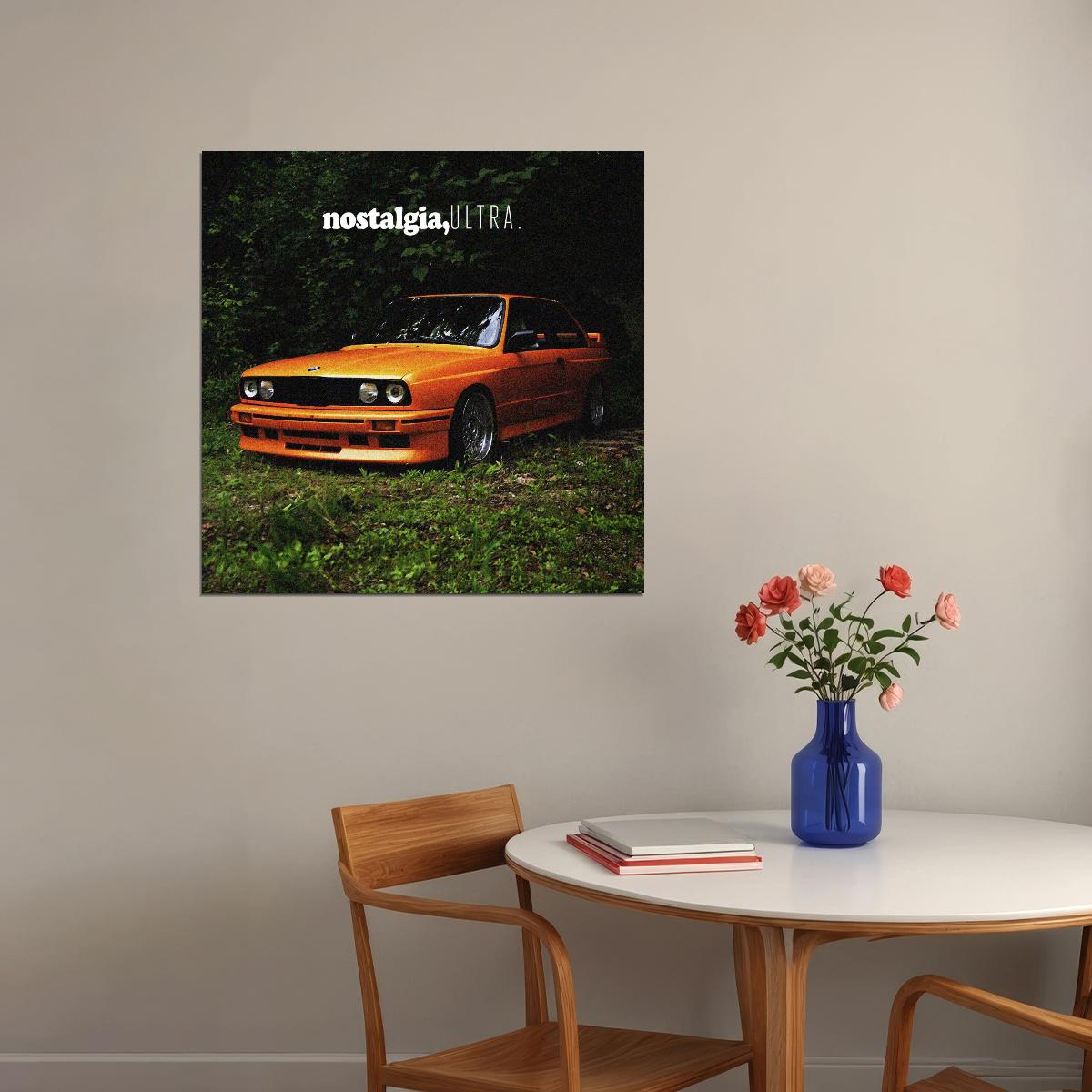 Frank Ocean Nostalgia Ultra. Album Cover Art R&b Music Poster Alternative Artist Print - xonomax