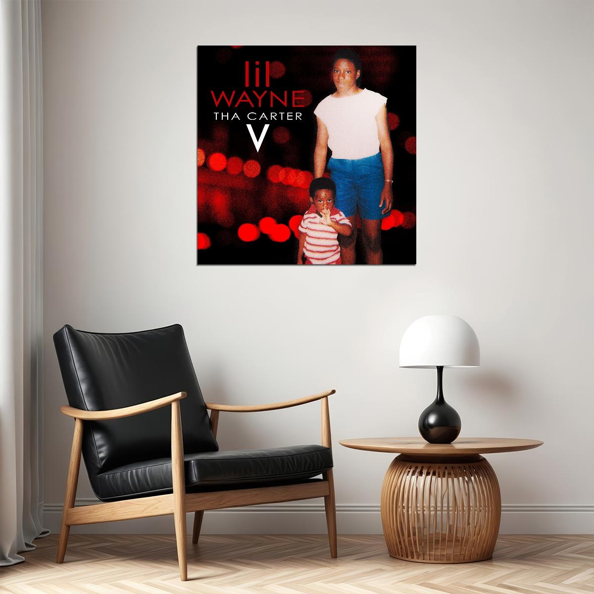 Lil Wayne Tha Carter Album Cover Art Rap Music Poster