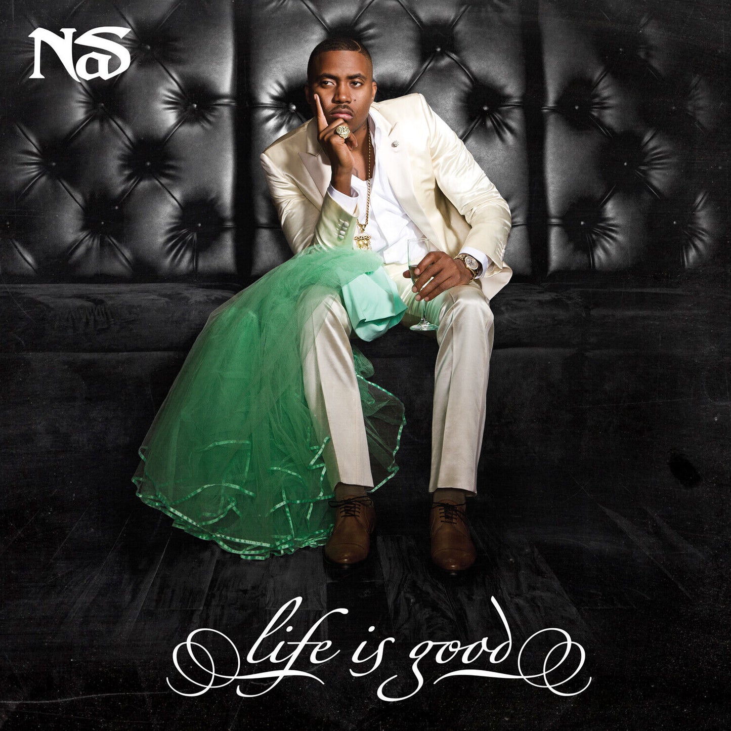Nas Life Is Good Album Cover Art Music Poster Rap Hip-hop Artist Wall Print