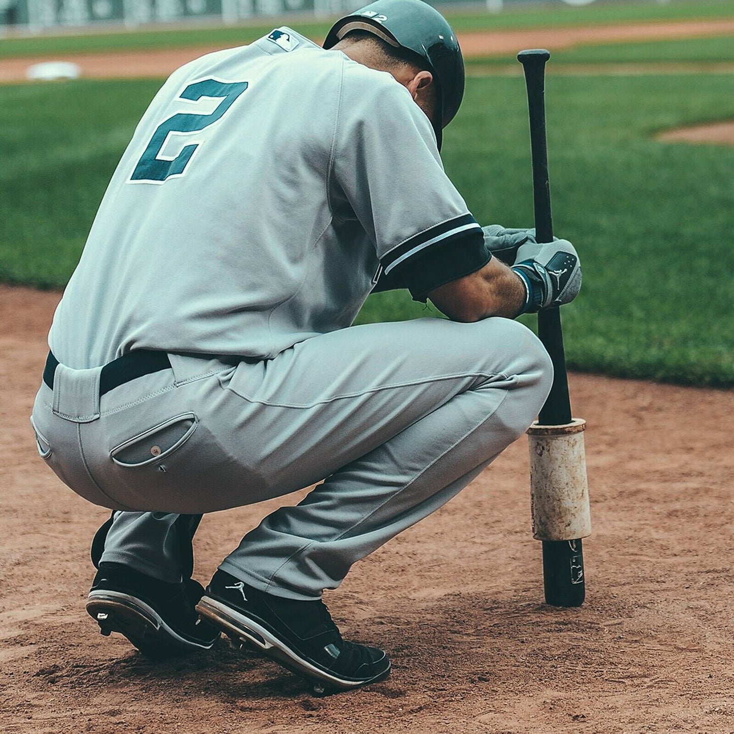 Derek Jeter Baseball Poster Mlb Legend Wall Art New York Yankees Sports Print - xonomax