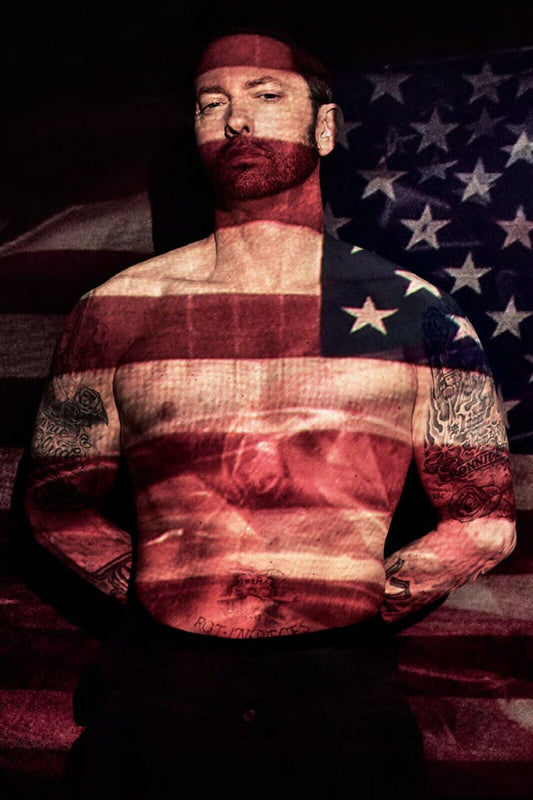 Eminem Poster Hip-hop Music Wall Art Rap Artist Print - xonomax